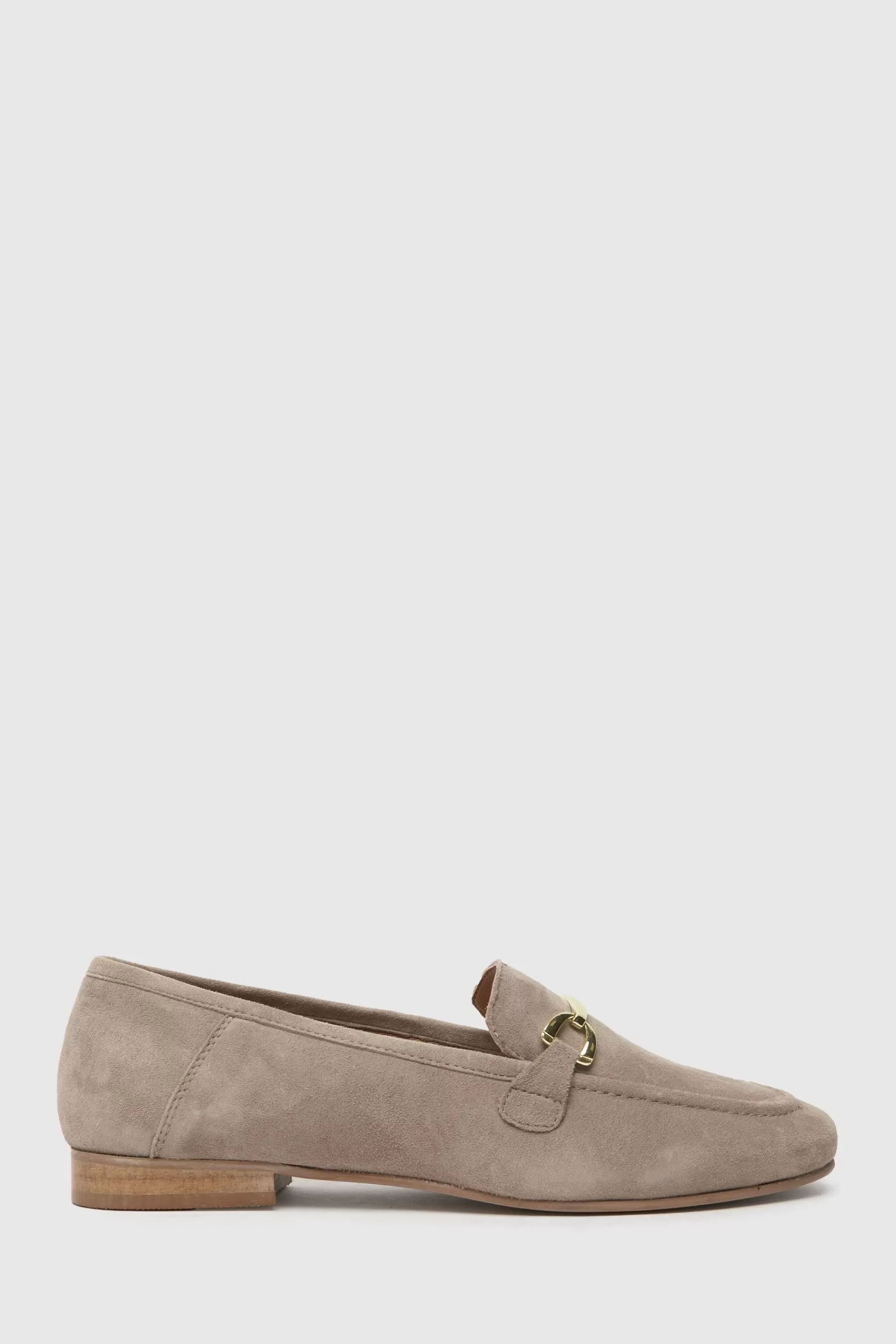 Schuh Flat- Liliane Leather Snaffle Loafers Natural