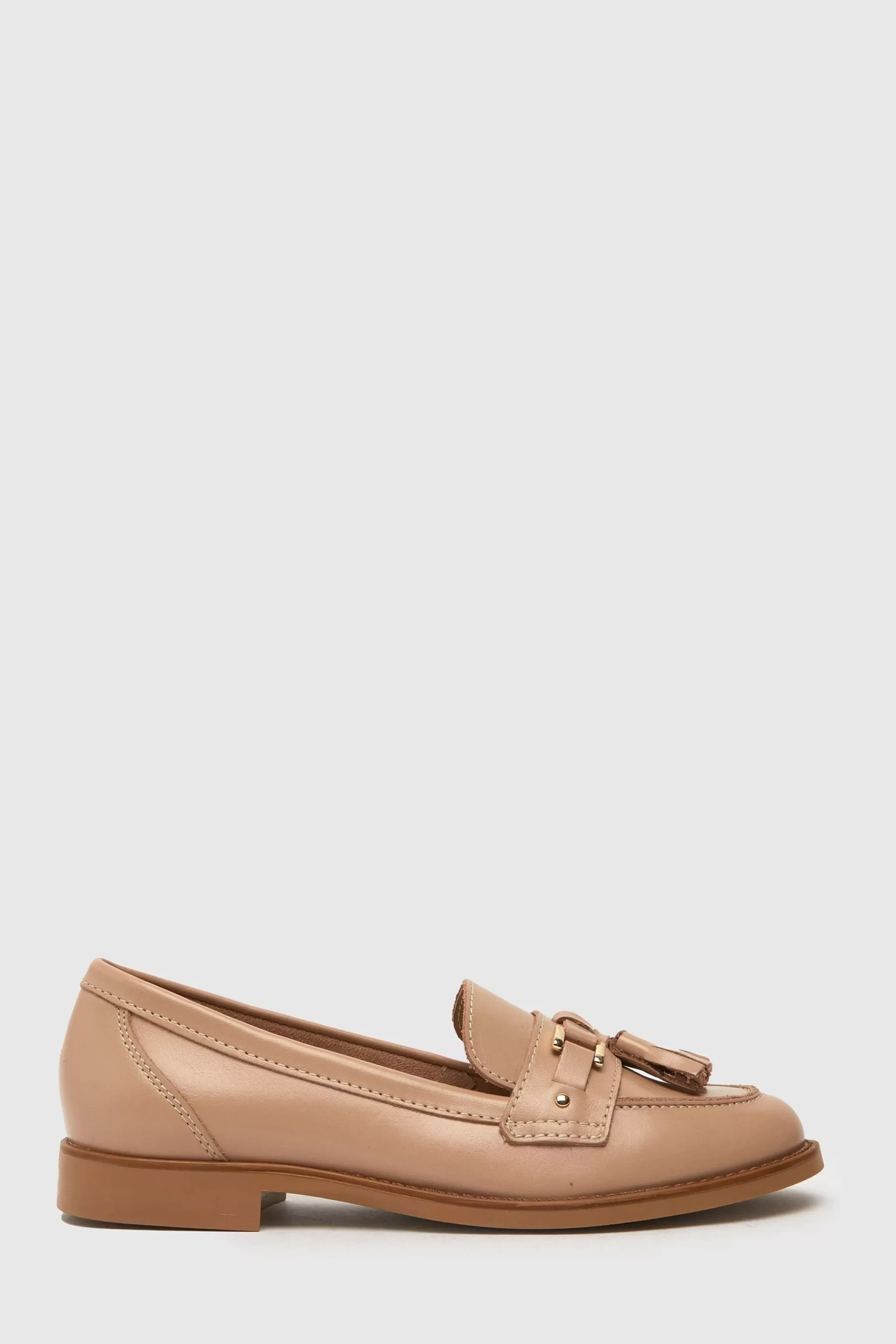 Schuh Flat | Liv Leather Tassel Loafers Pink