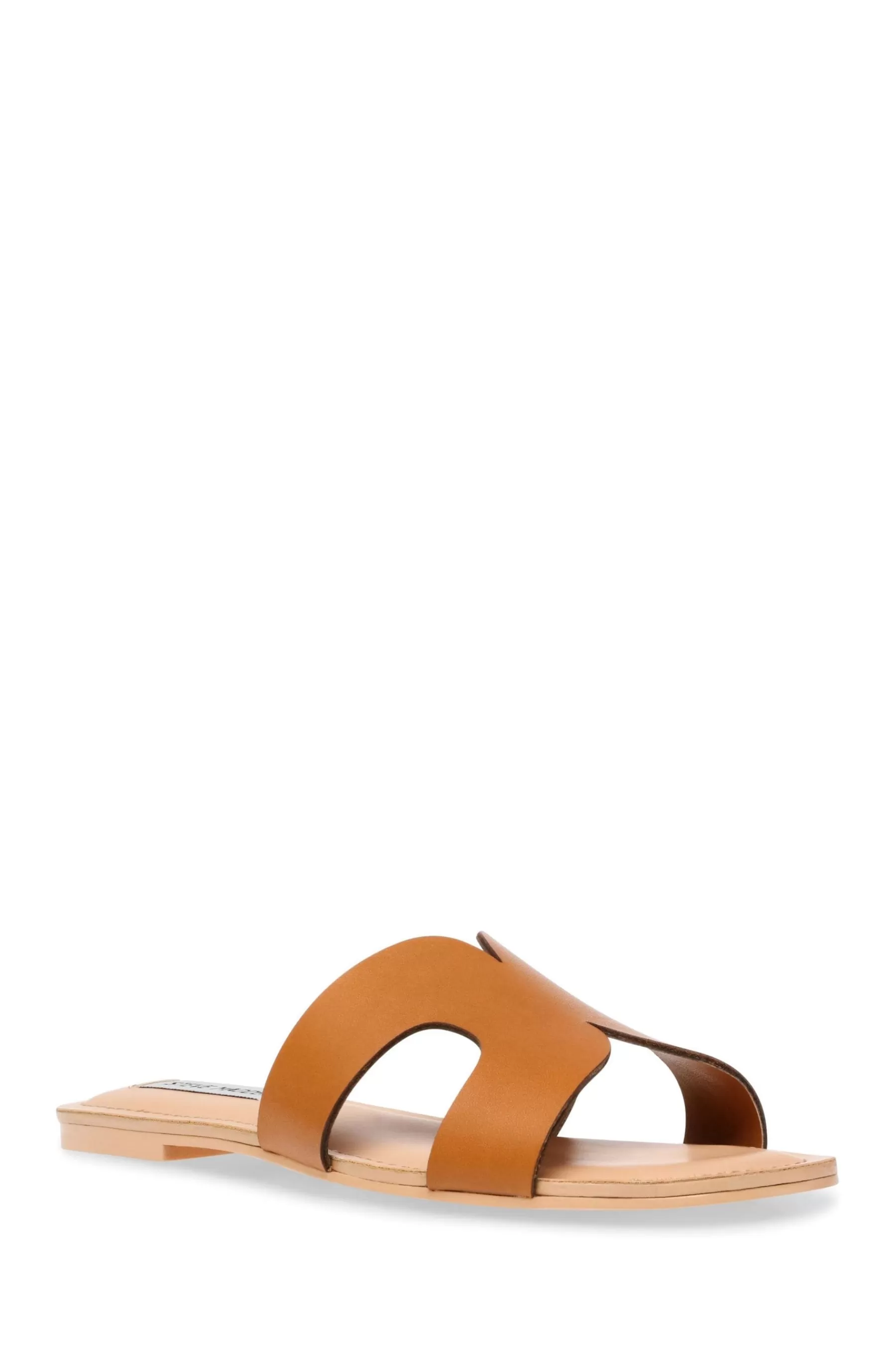 Steve Madden Sandals- Zarnia Sandal Cognac Leather Natural