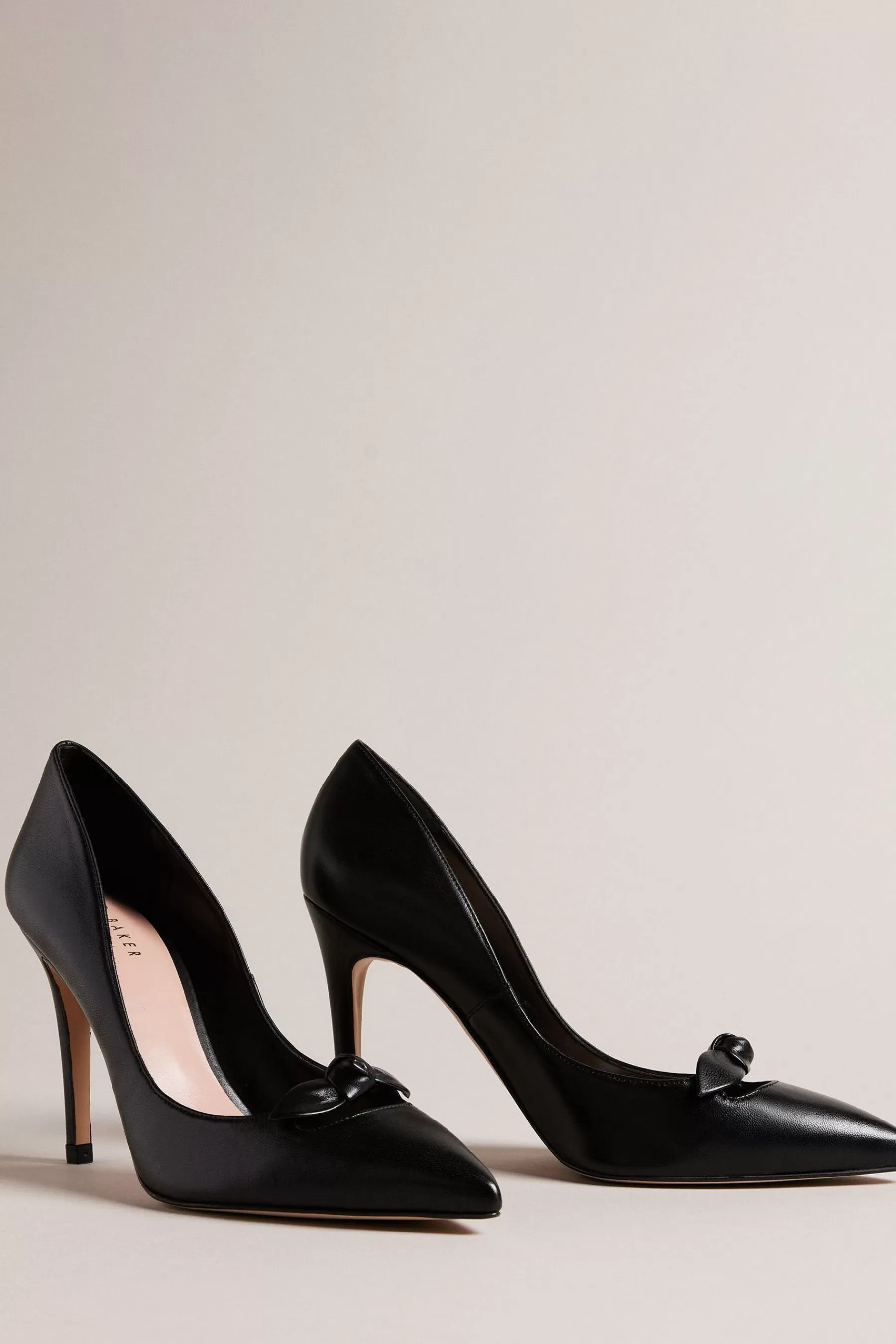 Ted Baker Heels | Teliah Pointed Bow 100Mm Court Heels Black