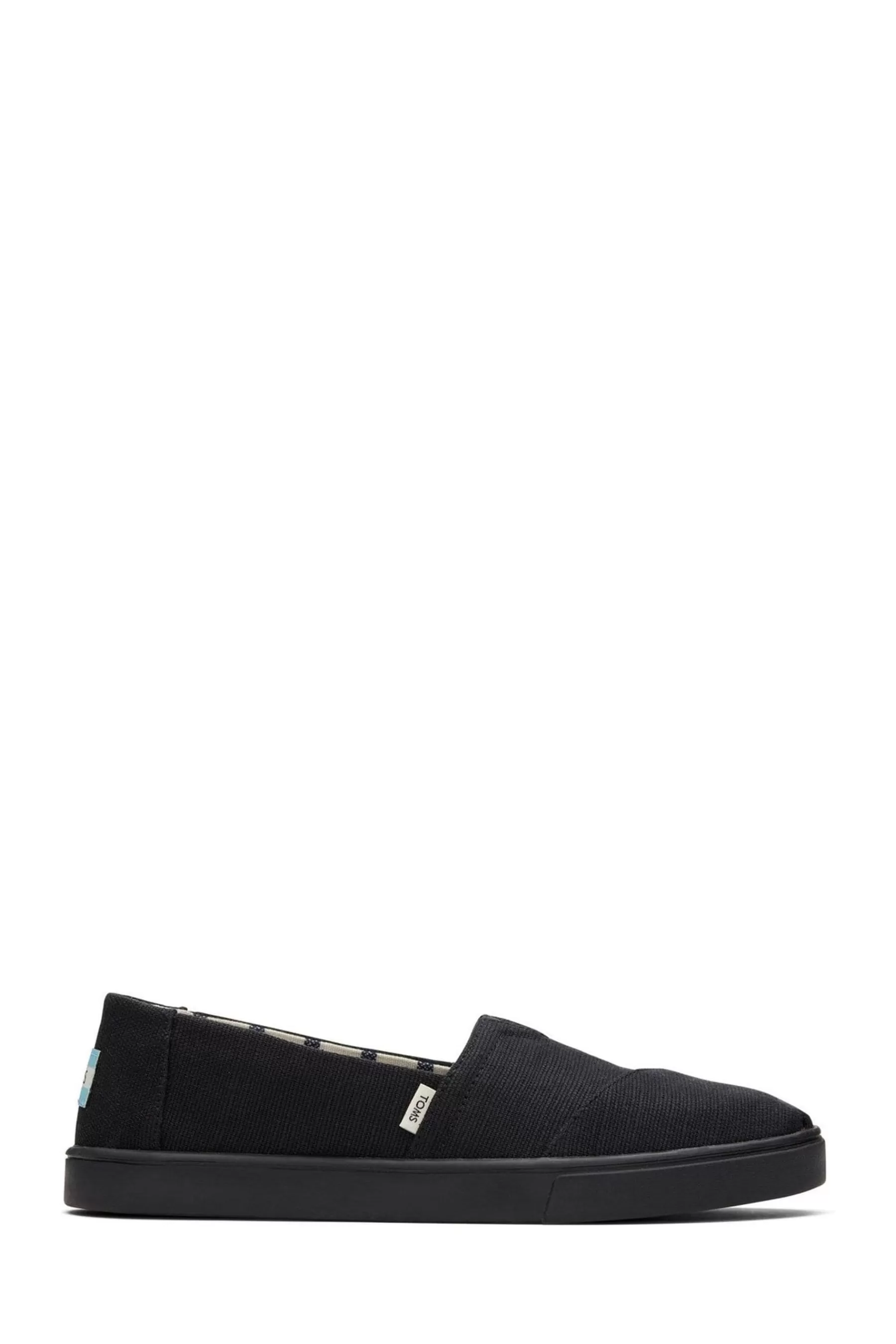 Toms Flat- Alpargata Cupsole Shoes Black