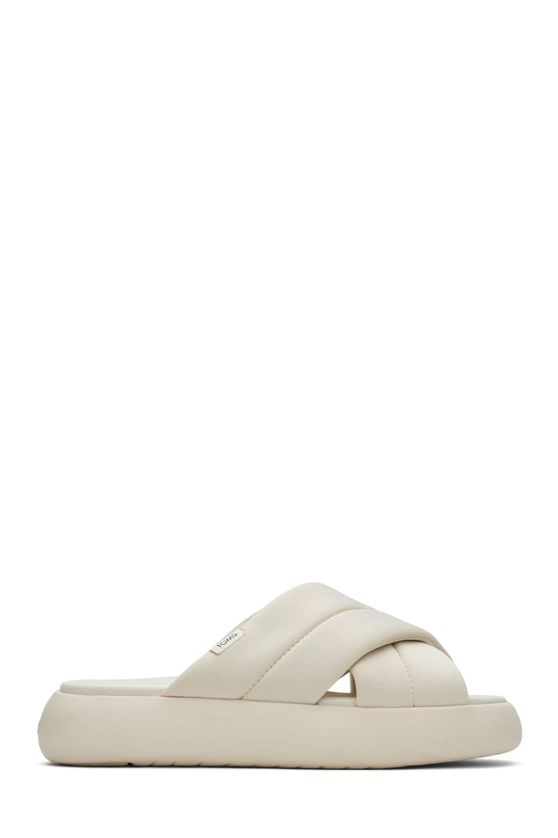 Toms Sandals | Alpargata Mallow Crossover Mules Cream