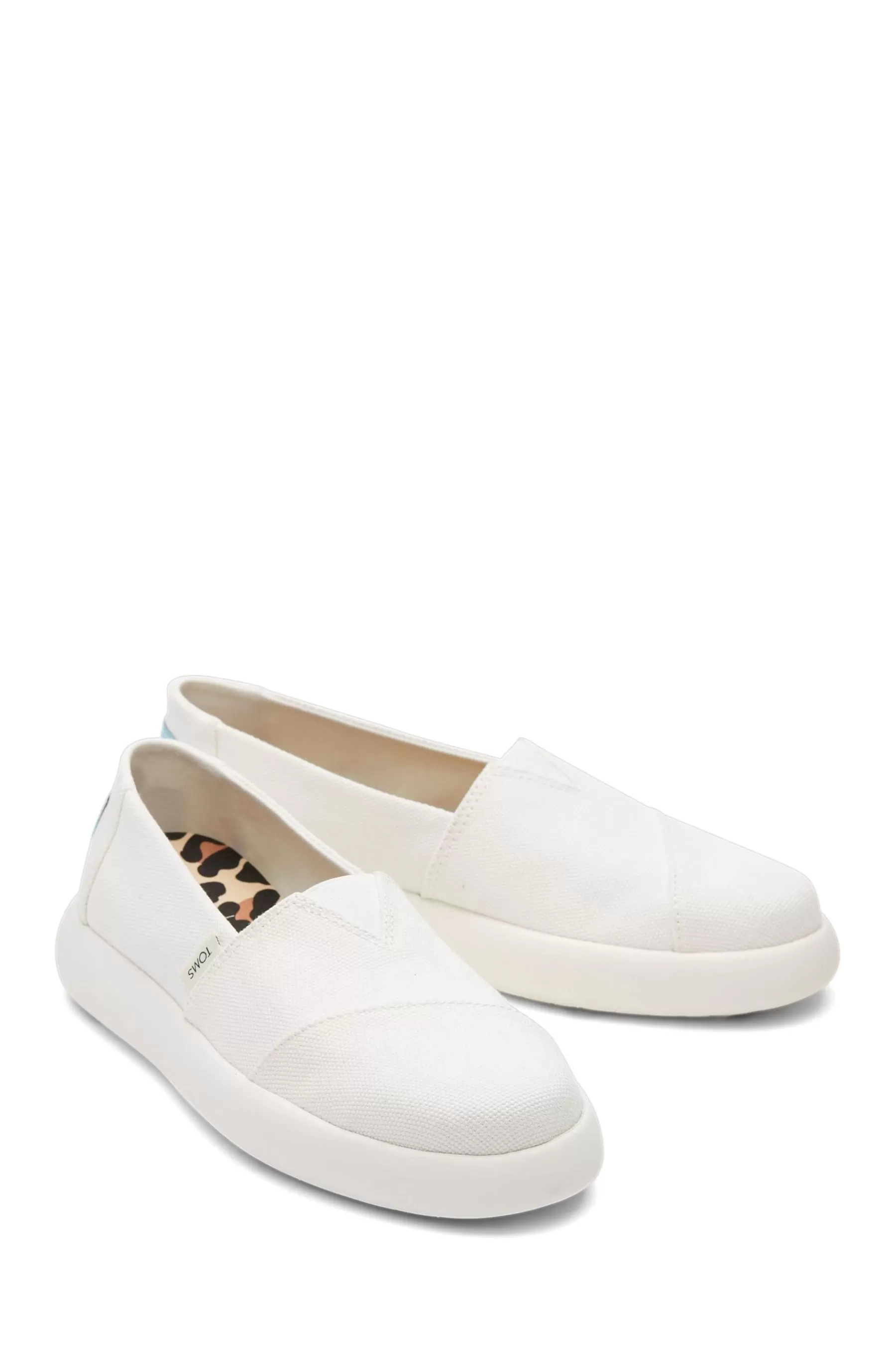 Toms Flat- Alpargata Mallow Shoes White