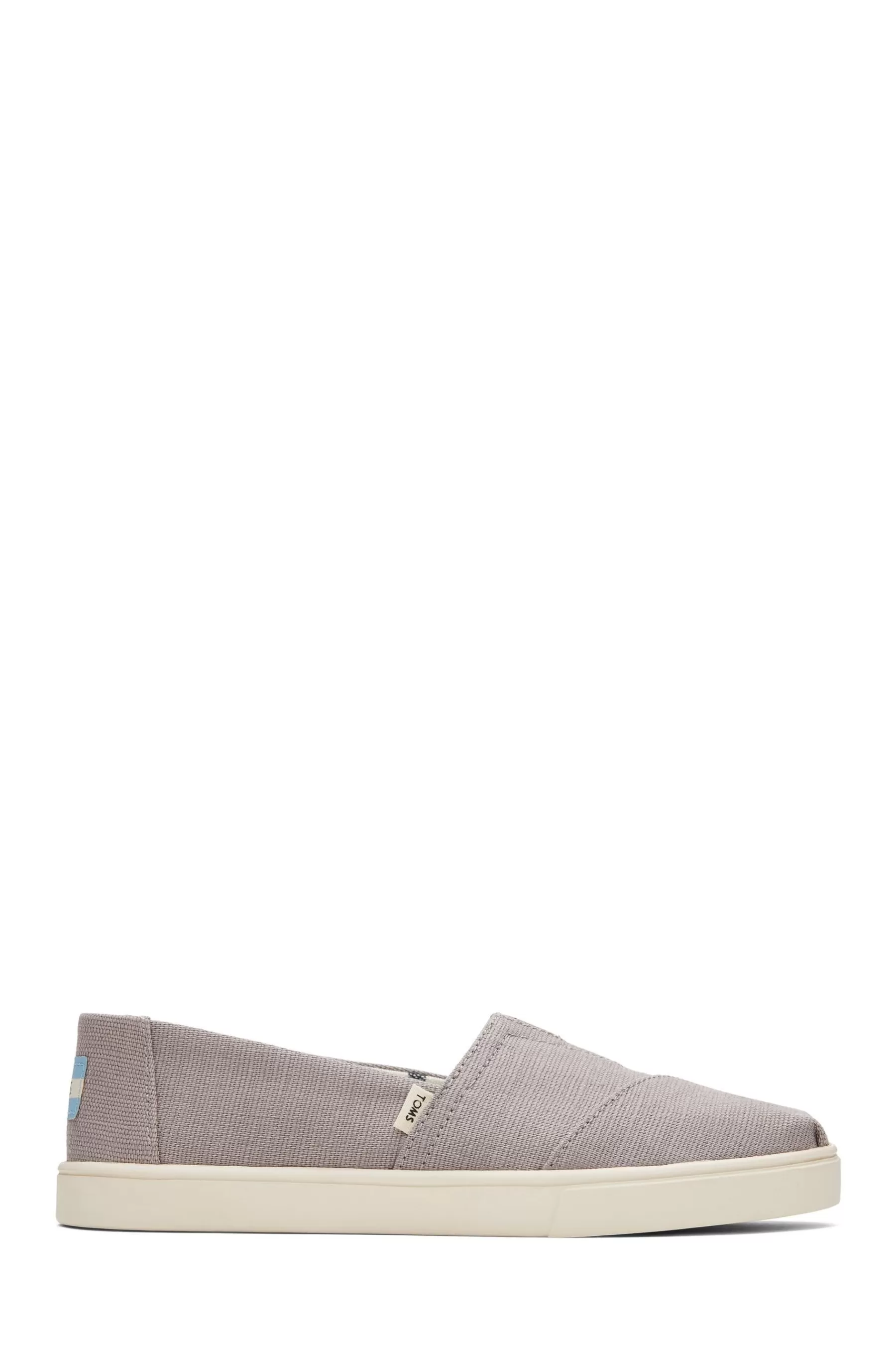 Toms Flat- Vegan Alpargata Cupsole Shoes Grey