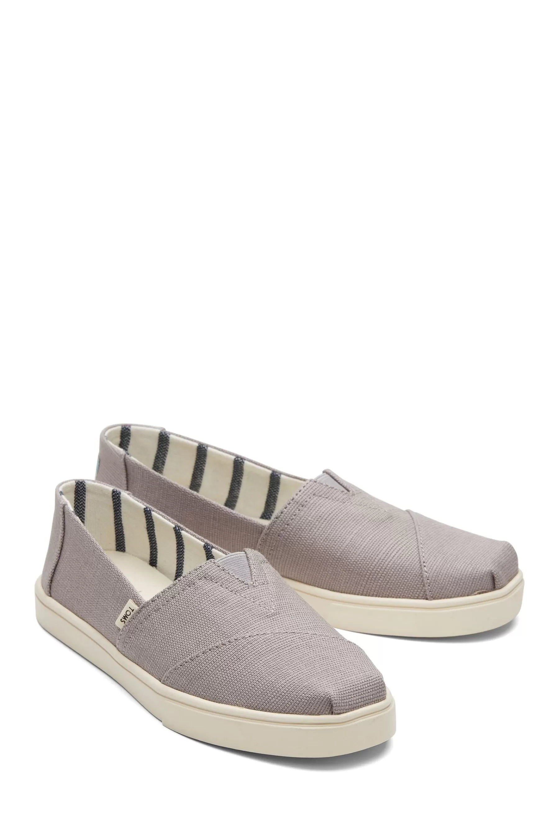 Toms Flat- Vegan Alpargata Cupsole Shoes Grey