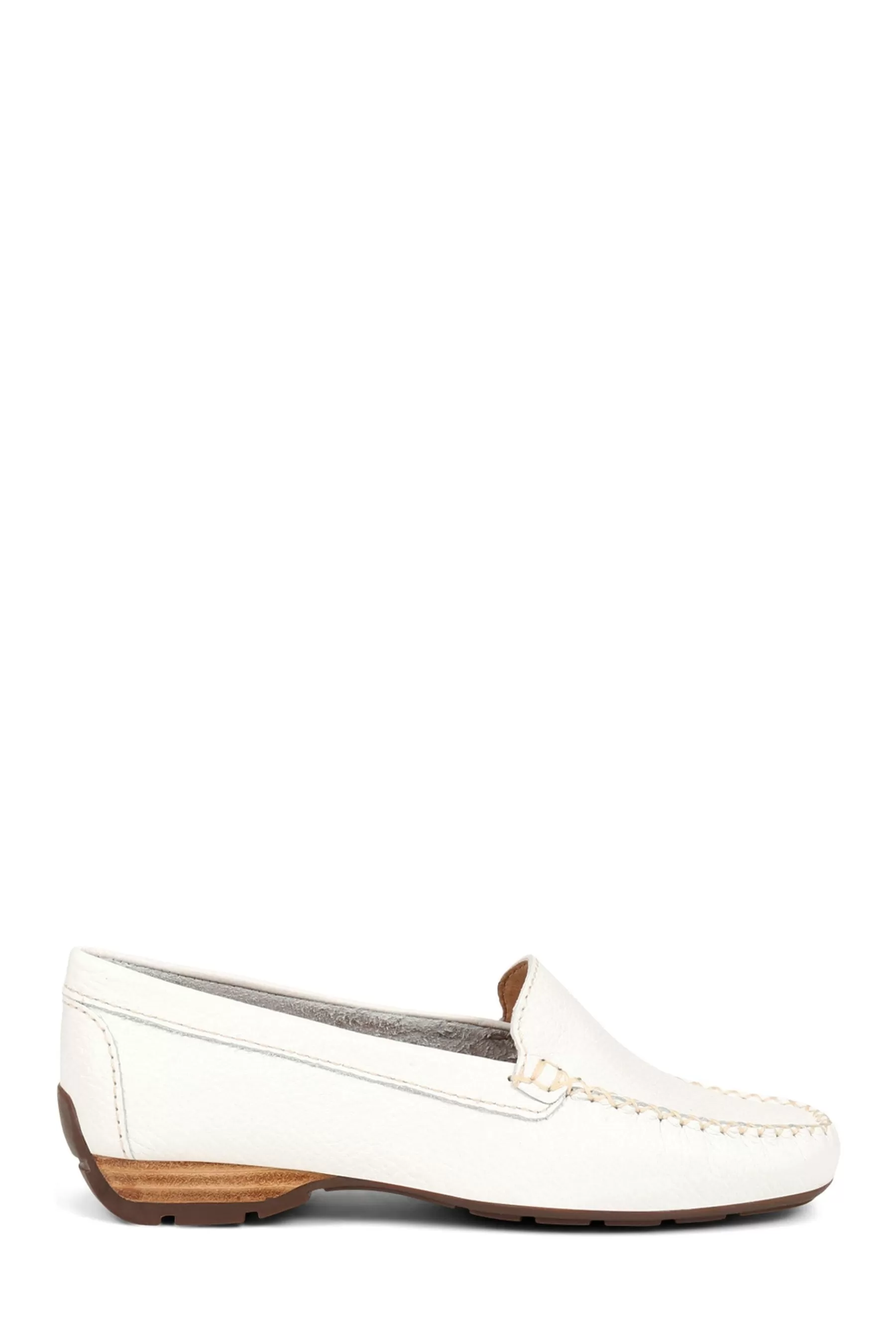 Van Dal Flat- Casual Leather Moccasins White