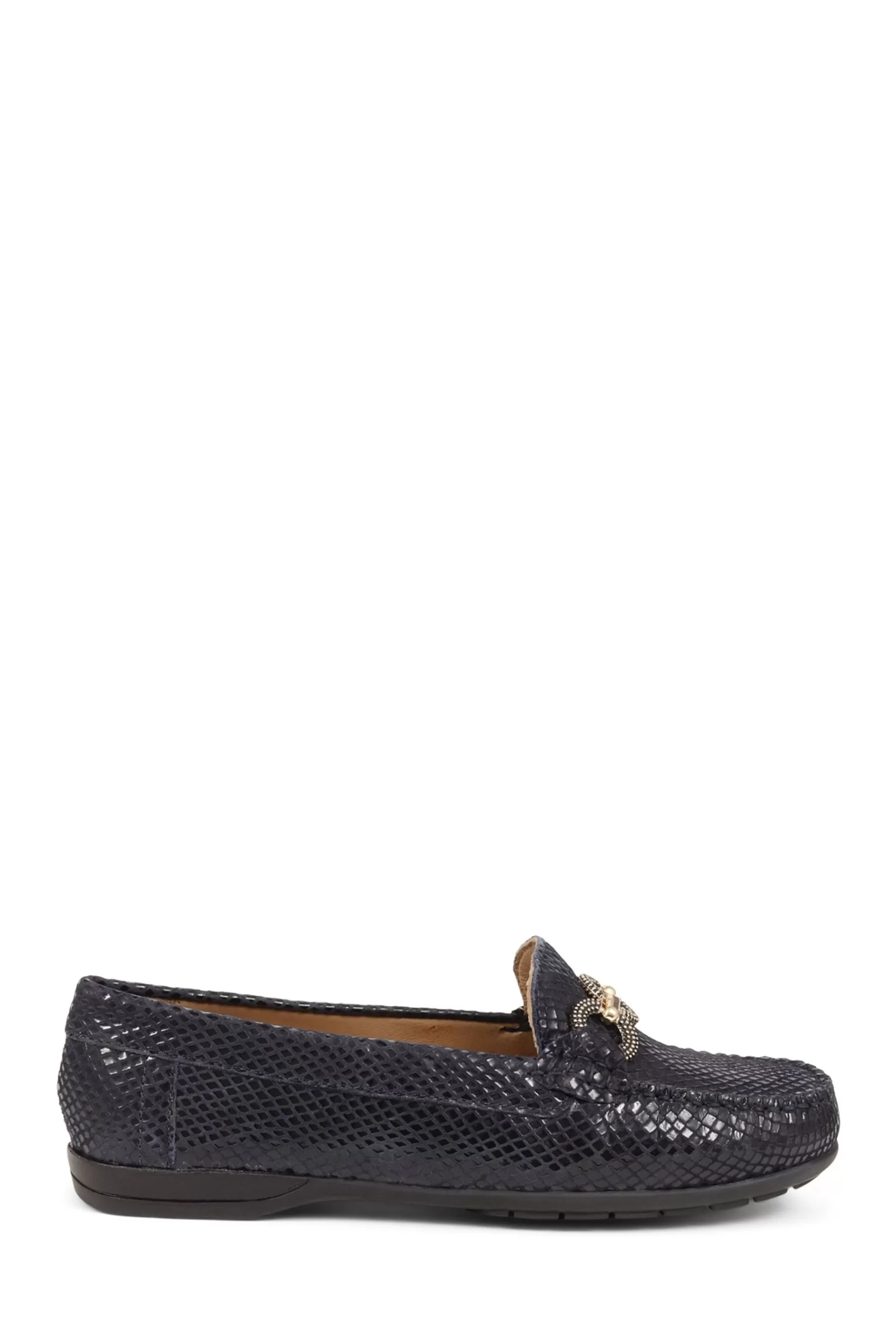 Van Dal Flat- Leather Loafers Blue