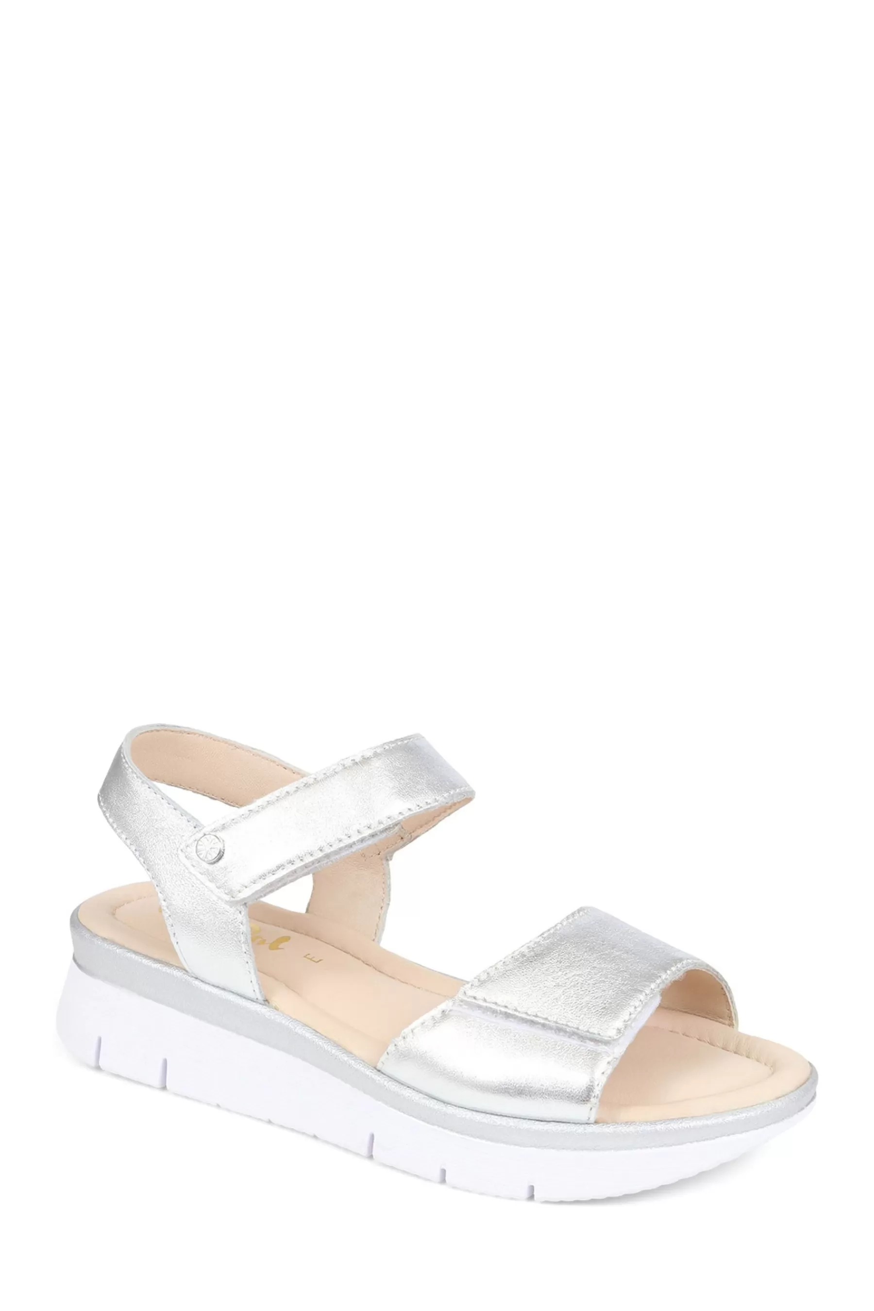 Van Dal Sandals- Lightweight Leather Sandals Silver