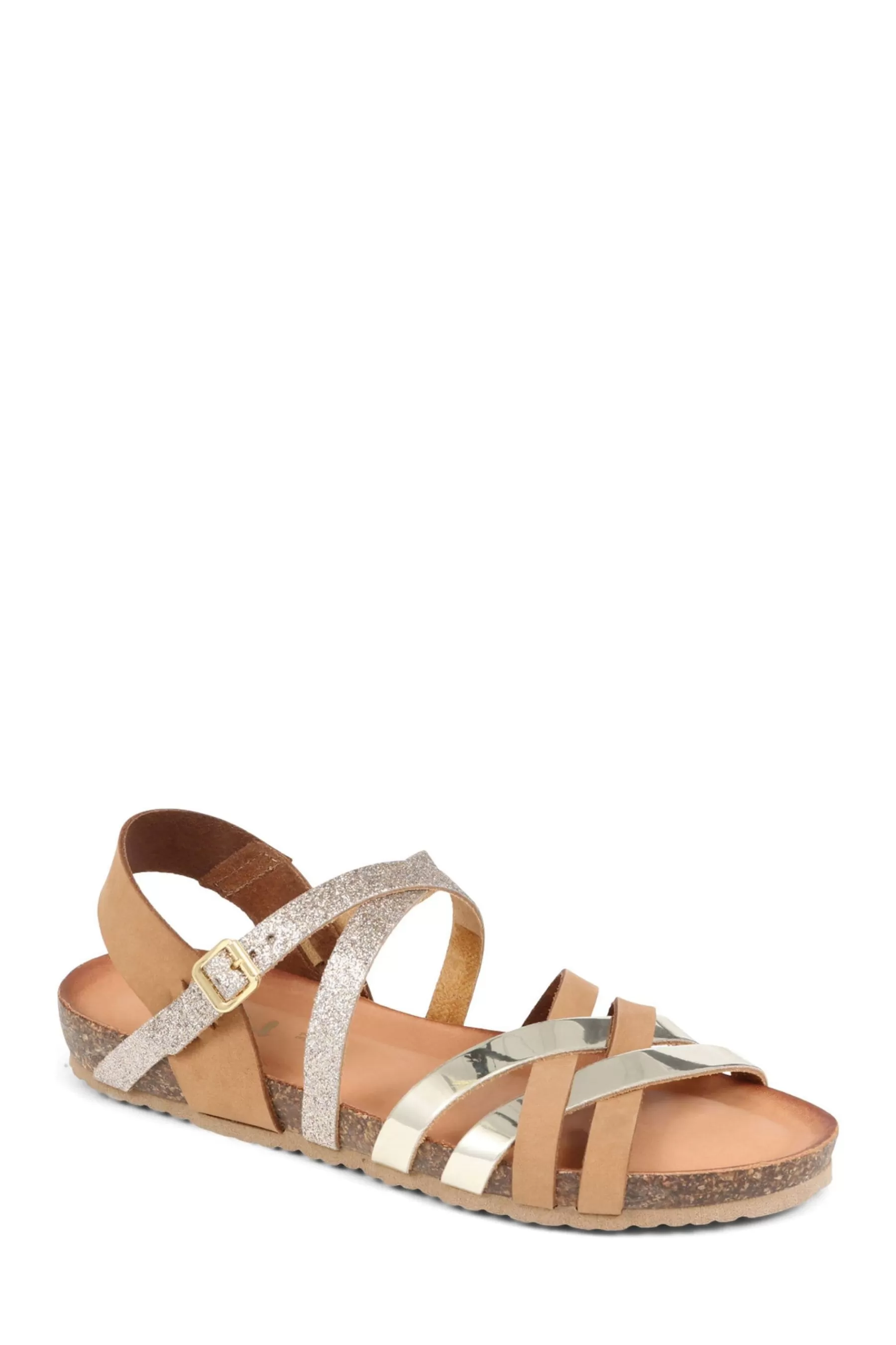 Van Dal Sandals- Strappy Leather Sandals Brown