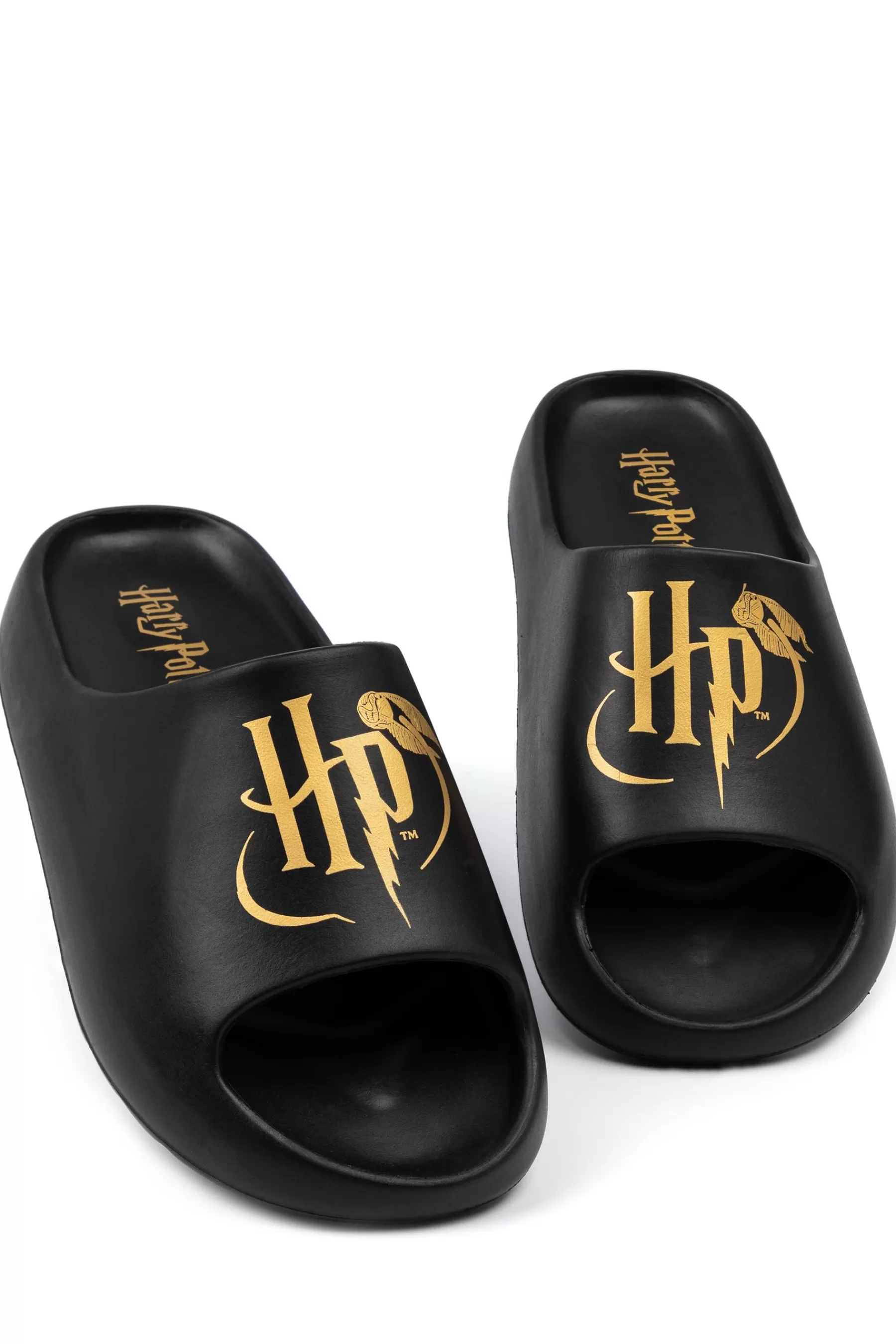 Vanilla Underground Sandals- Sliders - Ladies Black - Harry Potter