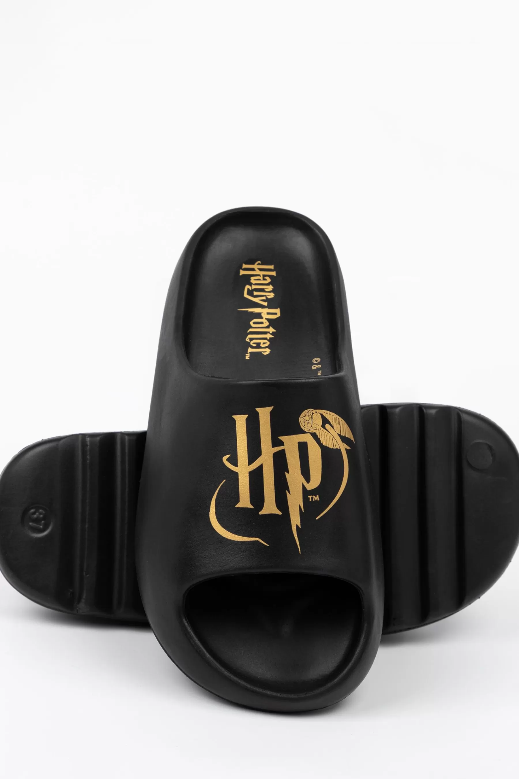 Vanilla Underground Sandals- Sliders - Ladies Black - Harry Potter