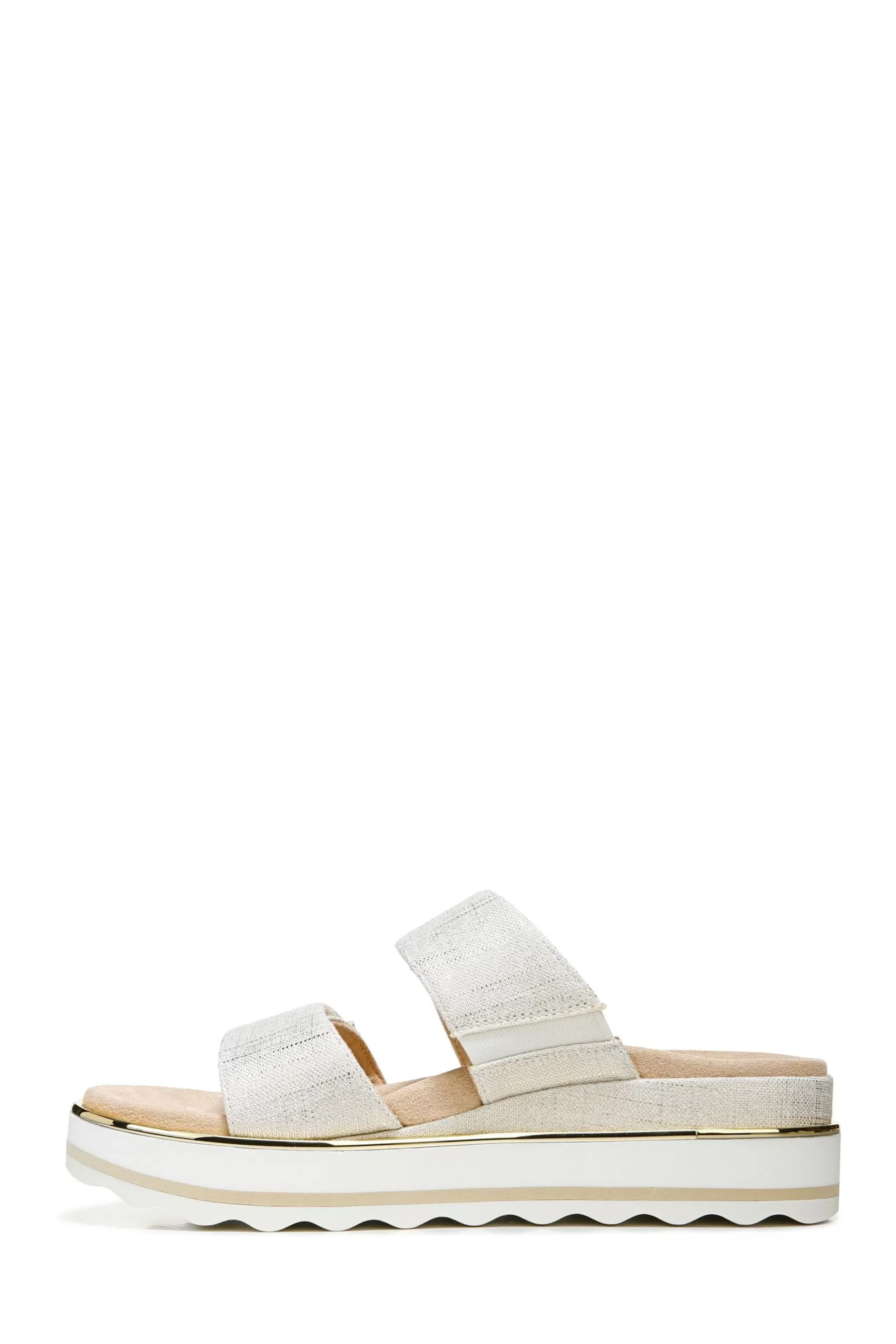 Vionic Sandals- Brandie Slider Sandals Cream