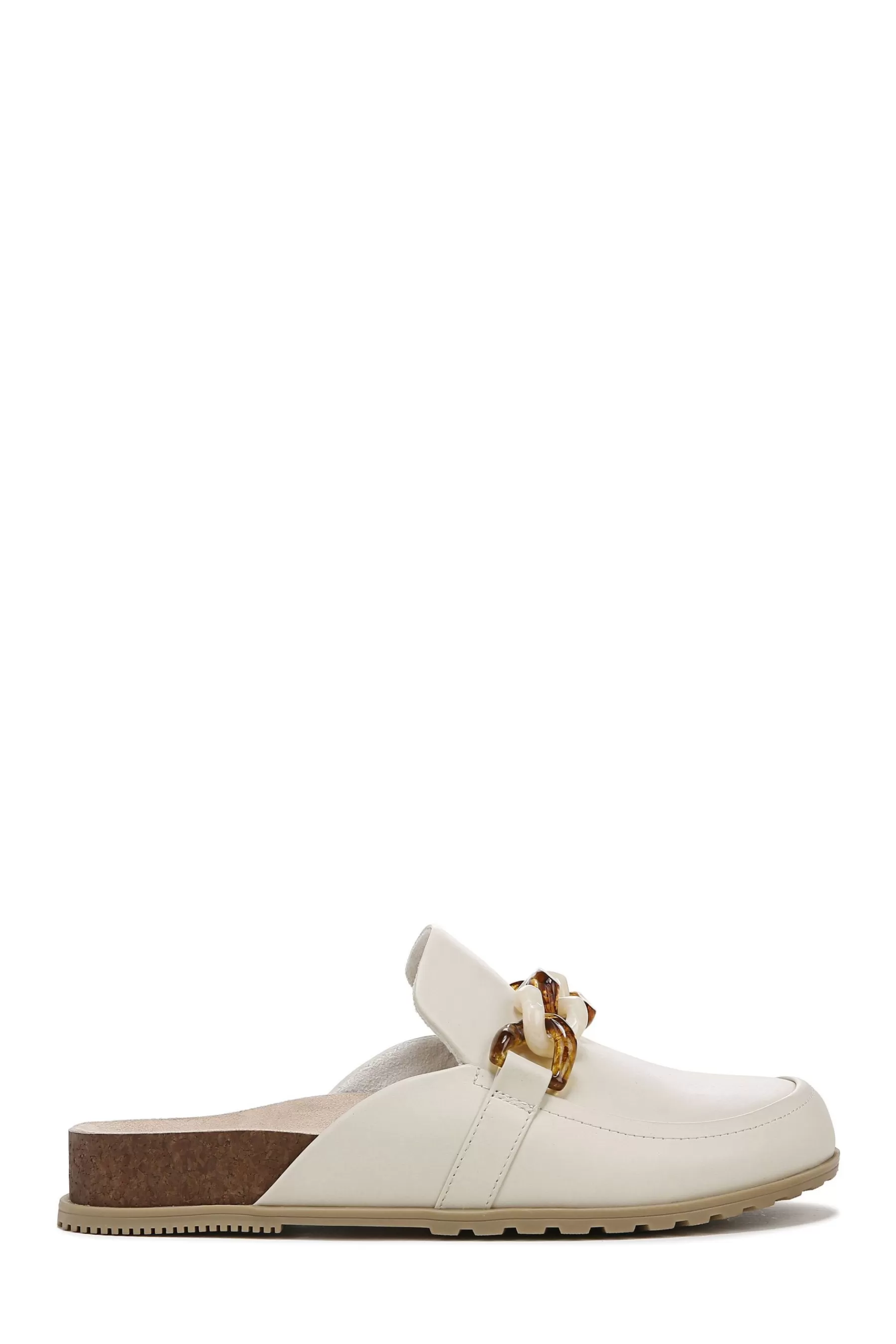 Vionic Flat- Georgie Nappa Mules Shoes Cream