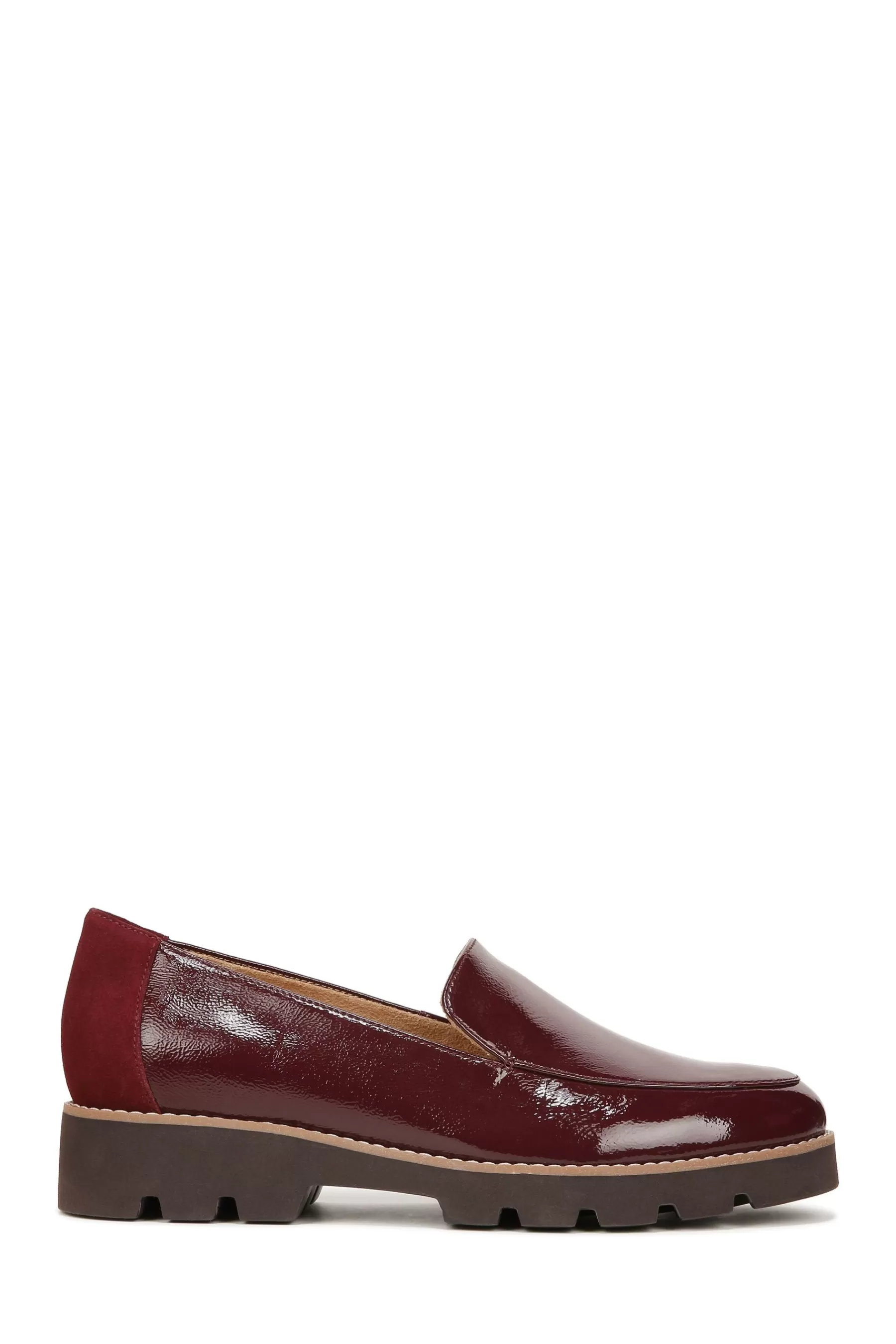 Vionic Heels | Kensley Patent Leather Slip-Ons Red