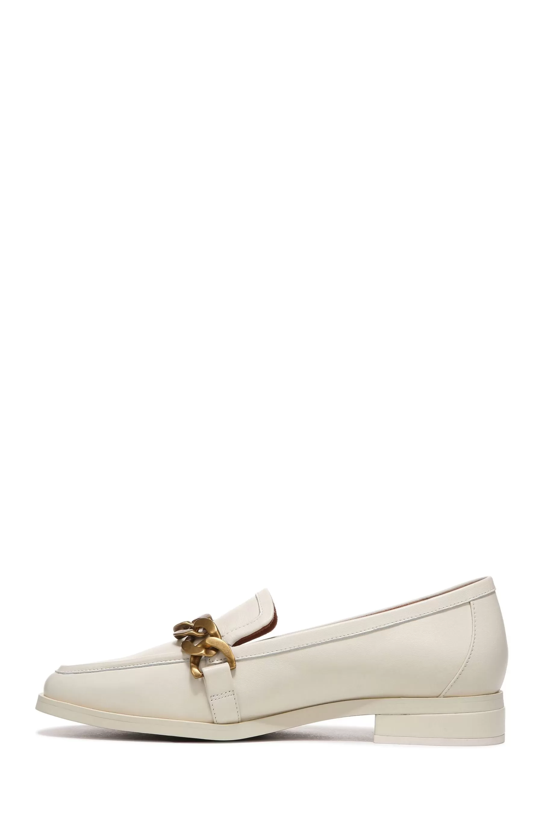 Vionic Flat- Mizelle Leather Slip-On Shoes Cream