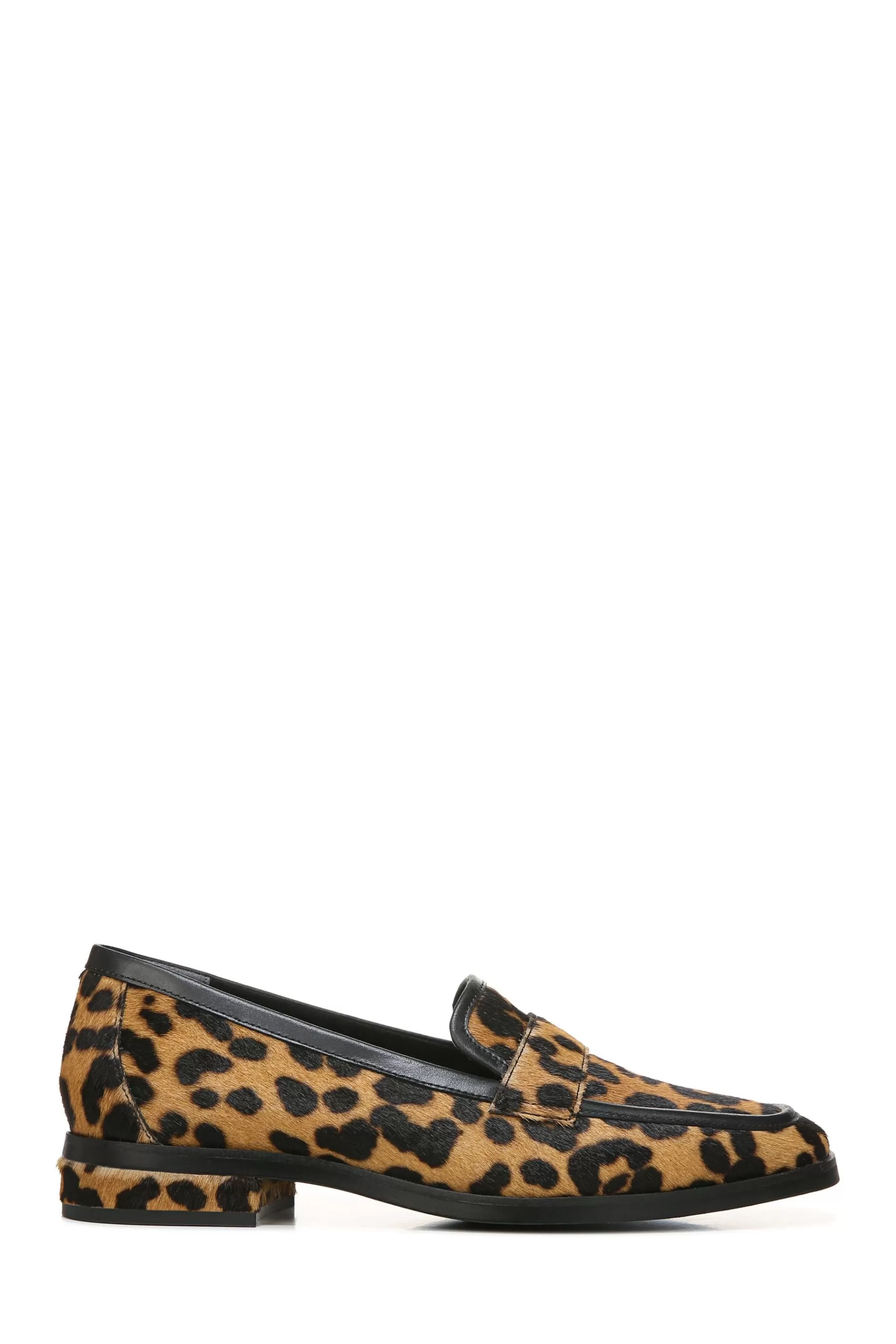 Vionic Flat- Sellah Tumbled Leather Slip On Shoes Animal