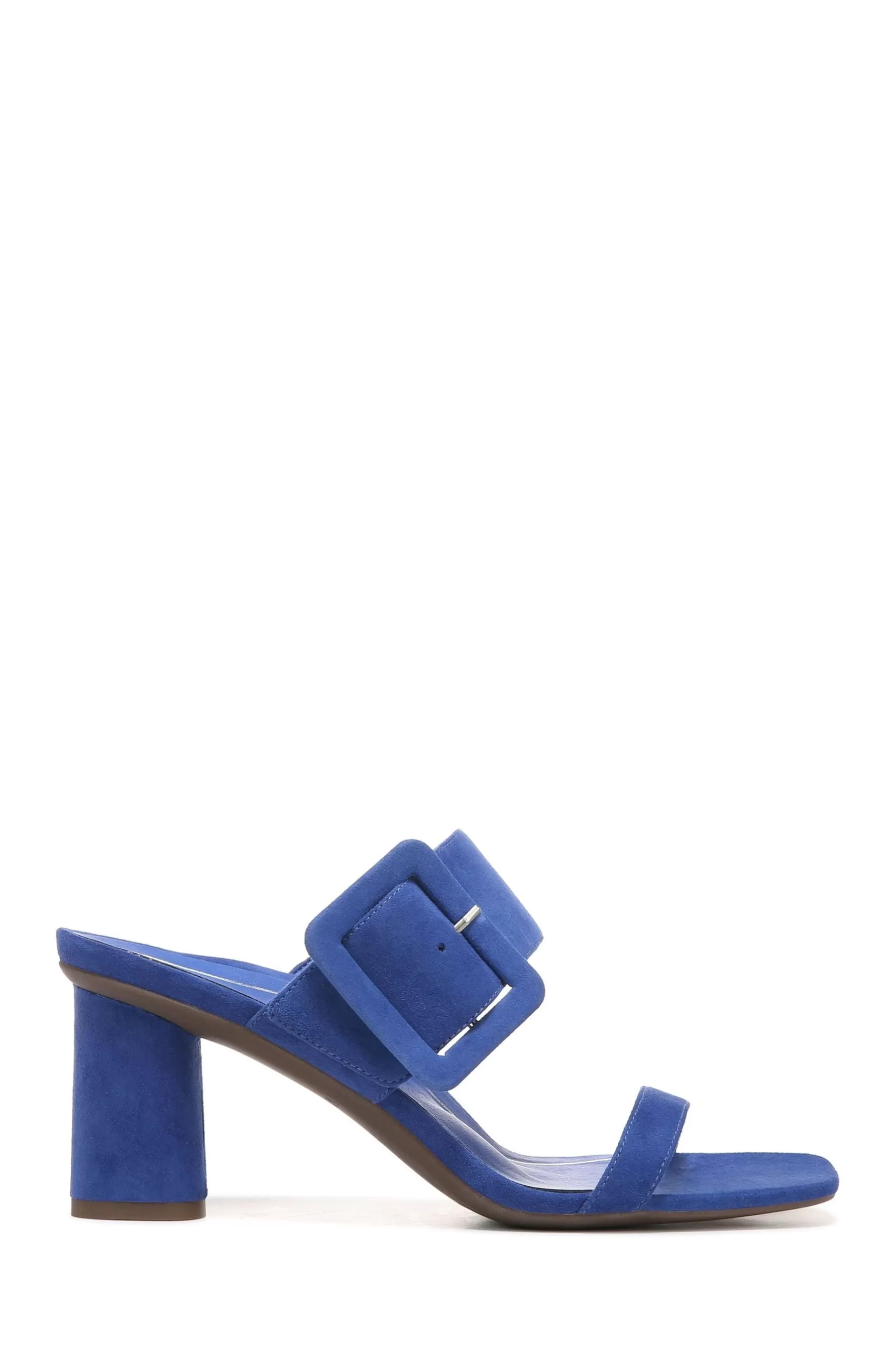 Vionic Sandals- Suede Brookell Slides Blue