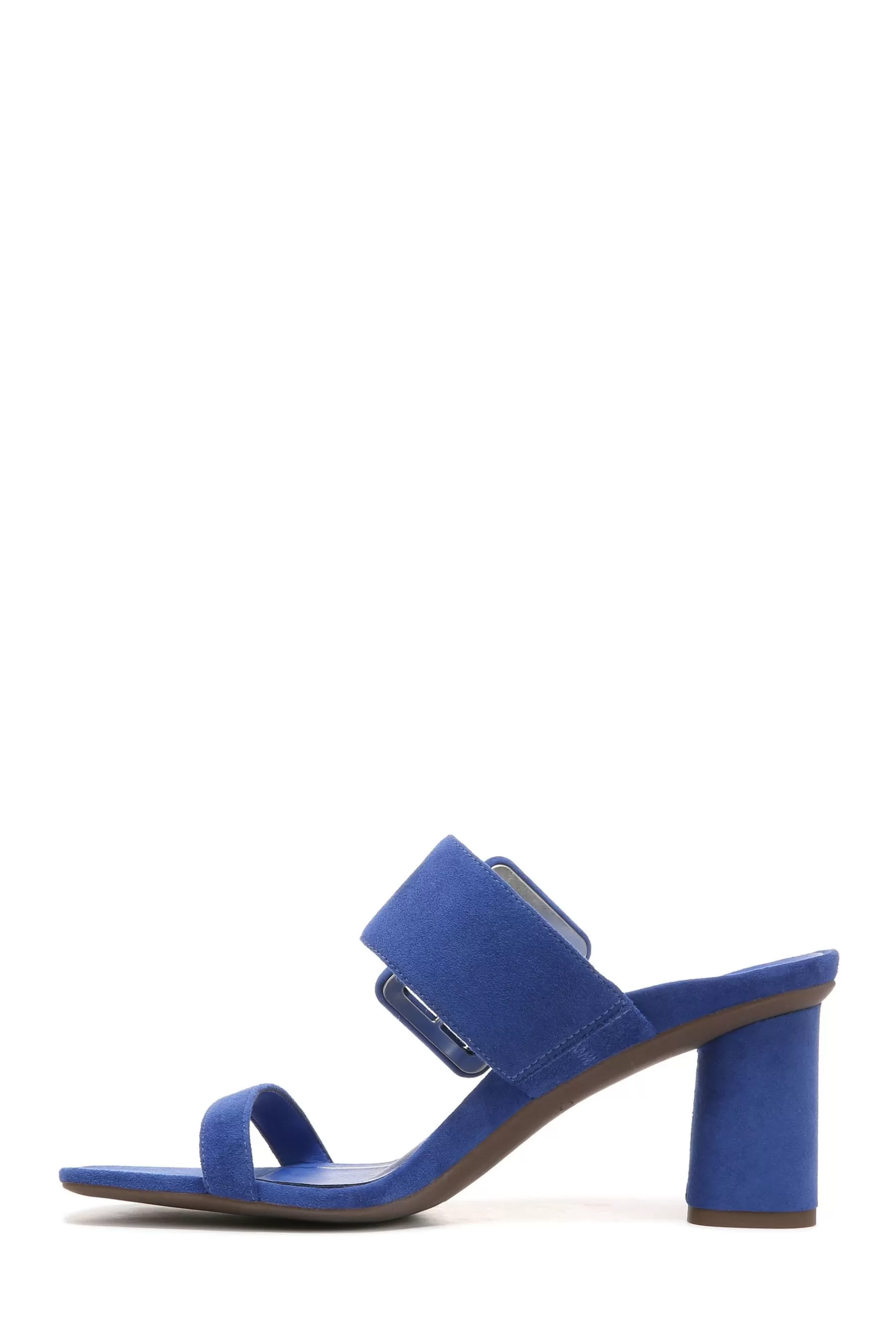 Vionic Sandals- Suede Brookell Slides Blue