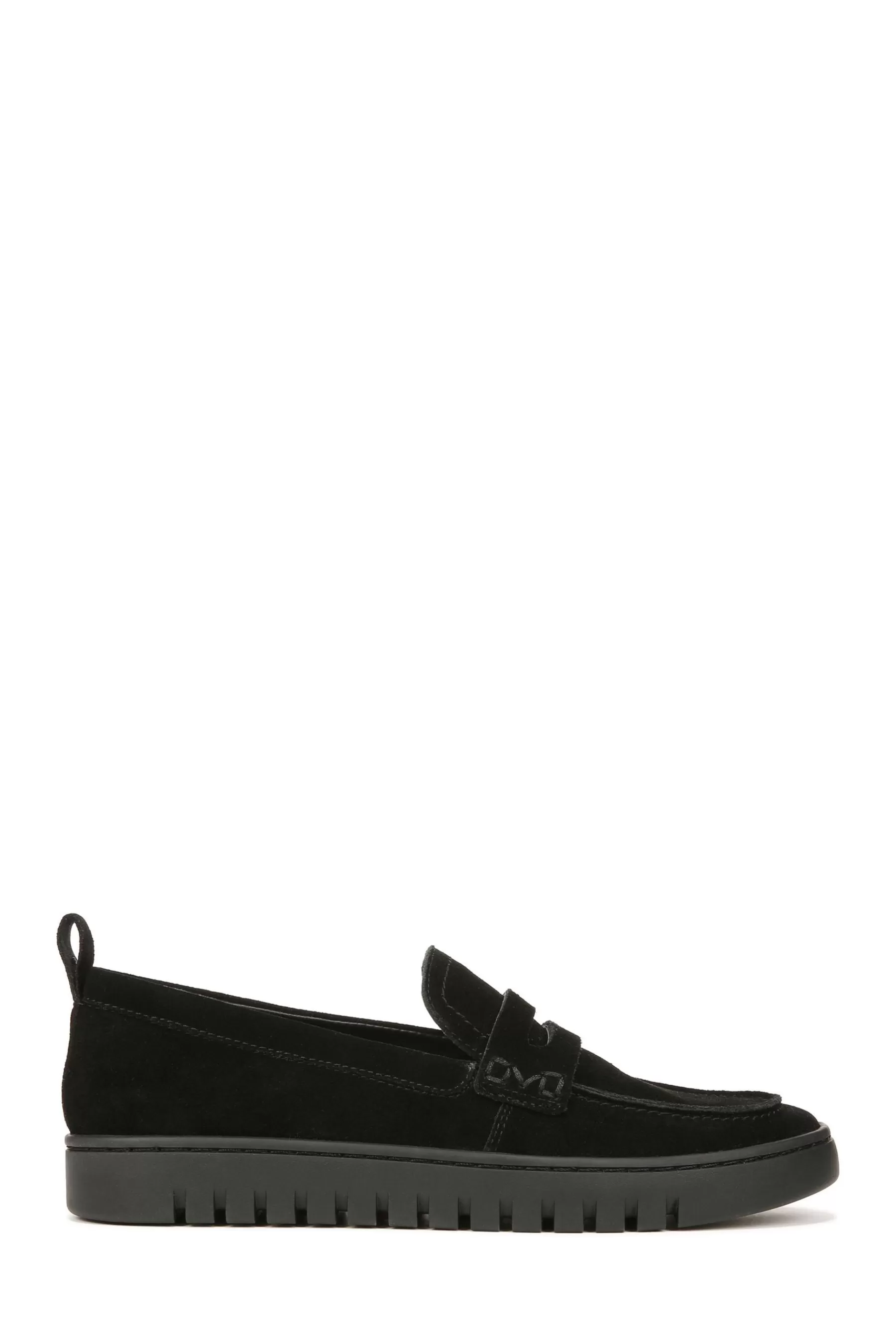 Vionic Flat- Uptown Suede Loafers Black