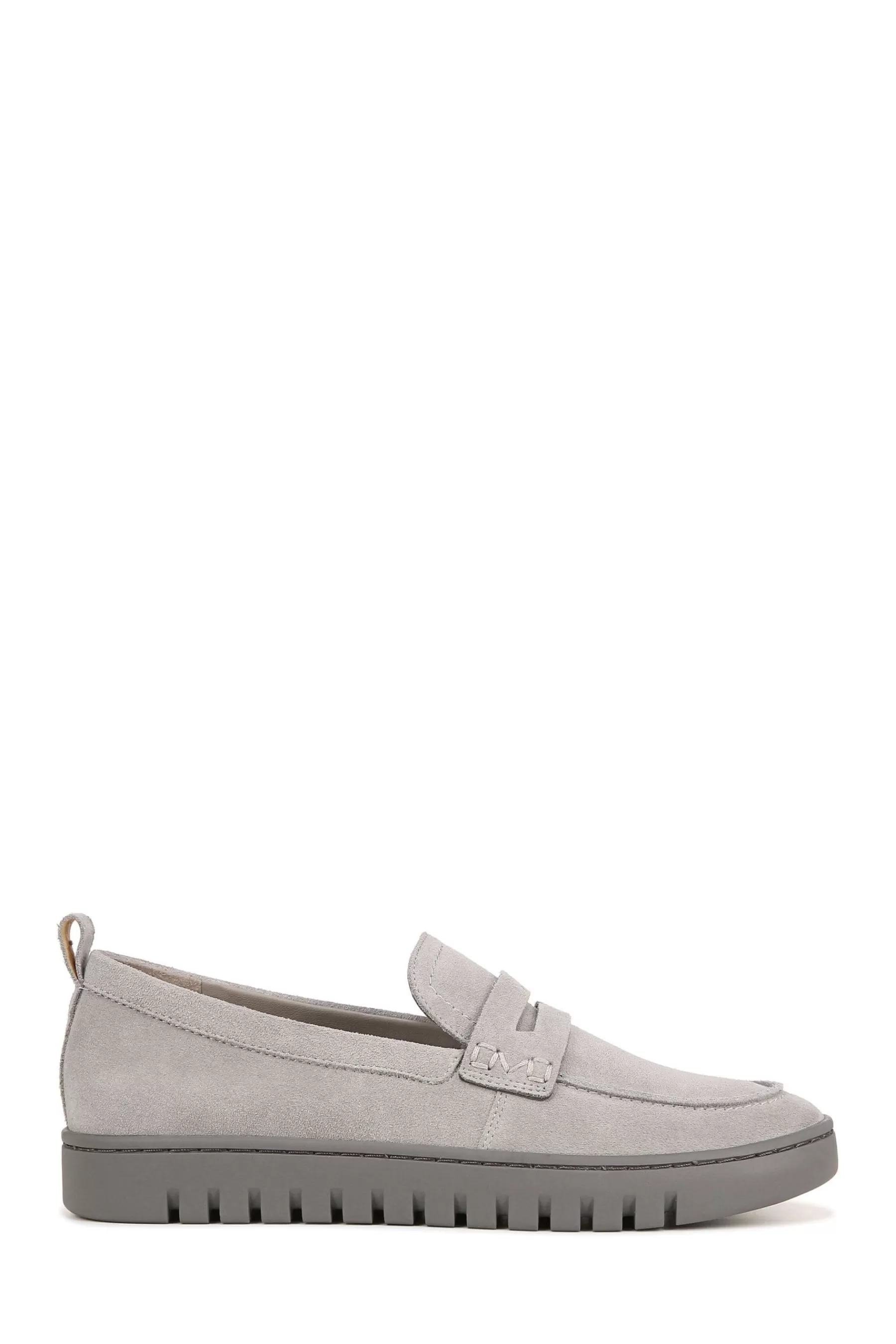 Vionic Flat- Uptown Suede Loafers Grey