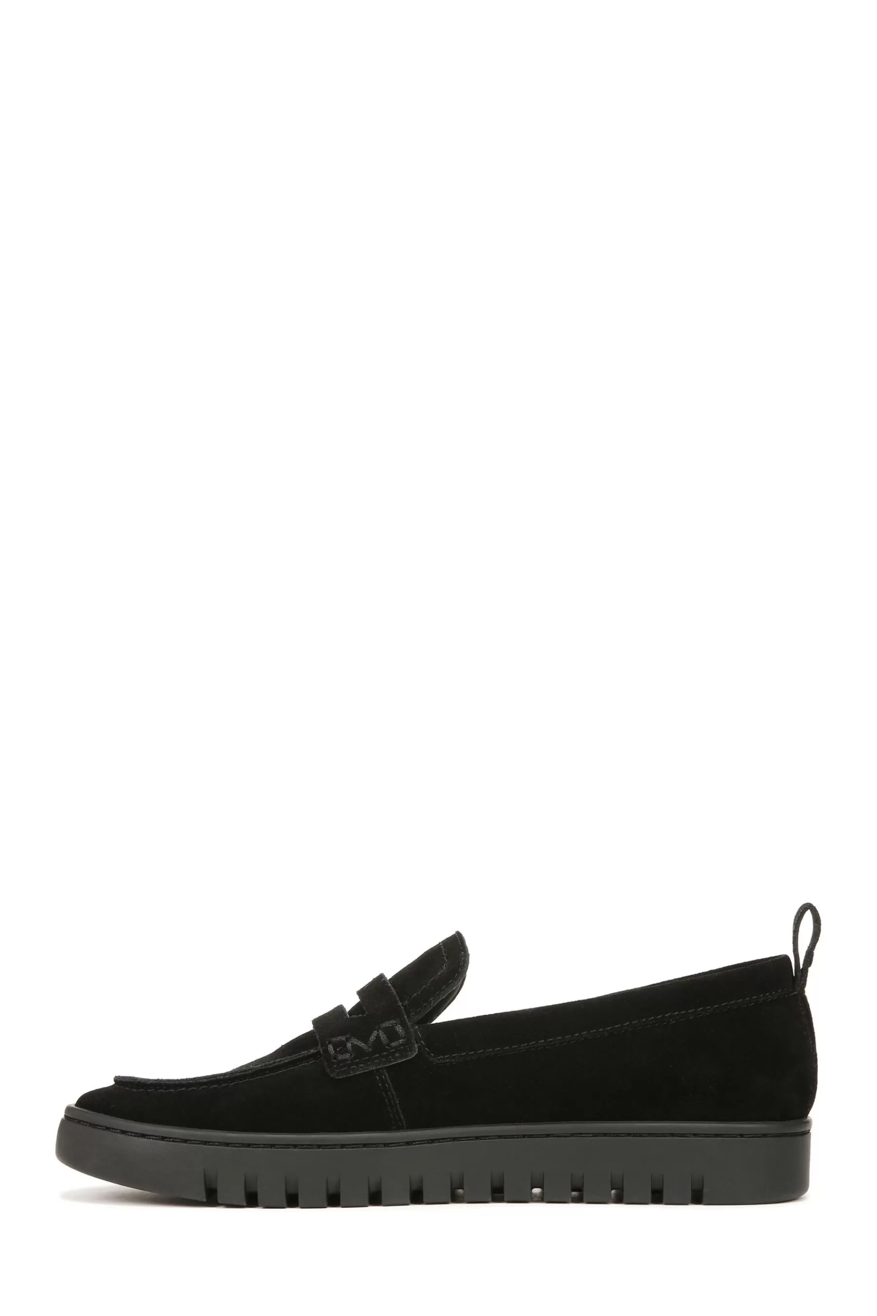 Vionic Flat- Uptown Suede Loafers Black