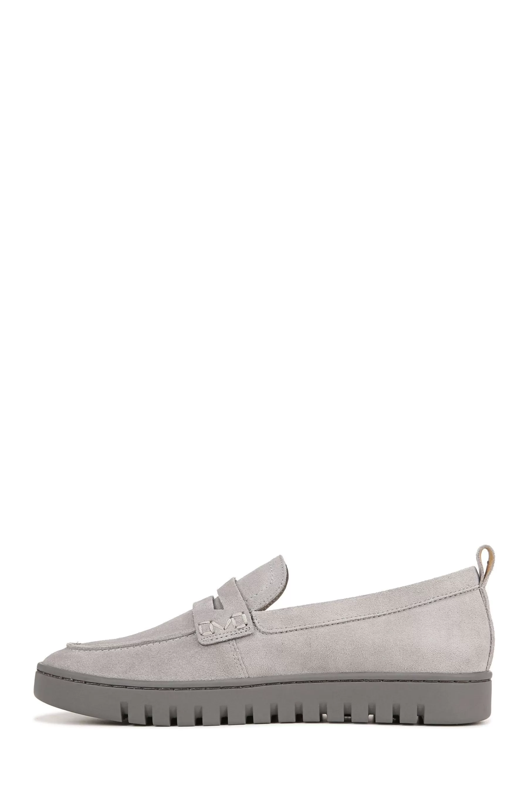 Vionic Flat- Uptown Suede Loafers Grey