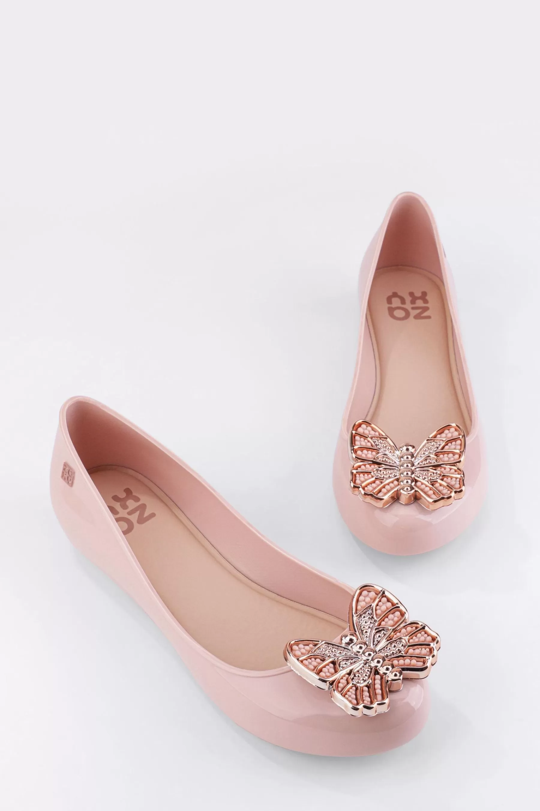 Zaxy Flat- New Pop Magic Blush Shoes Pink